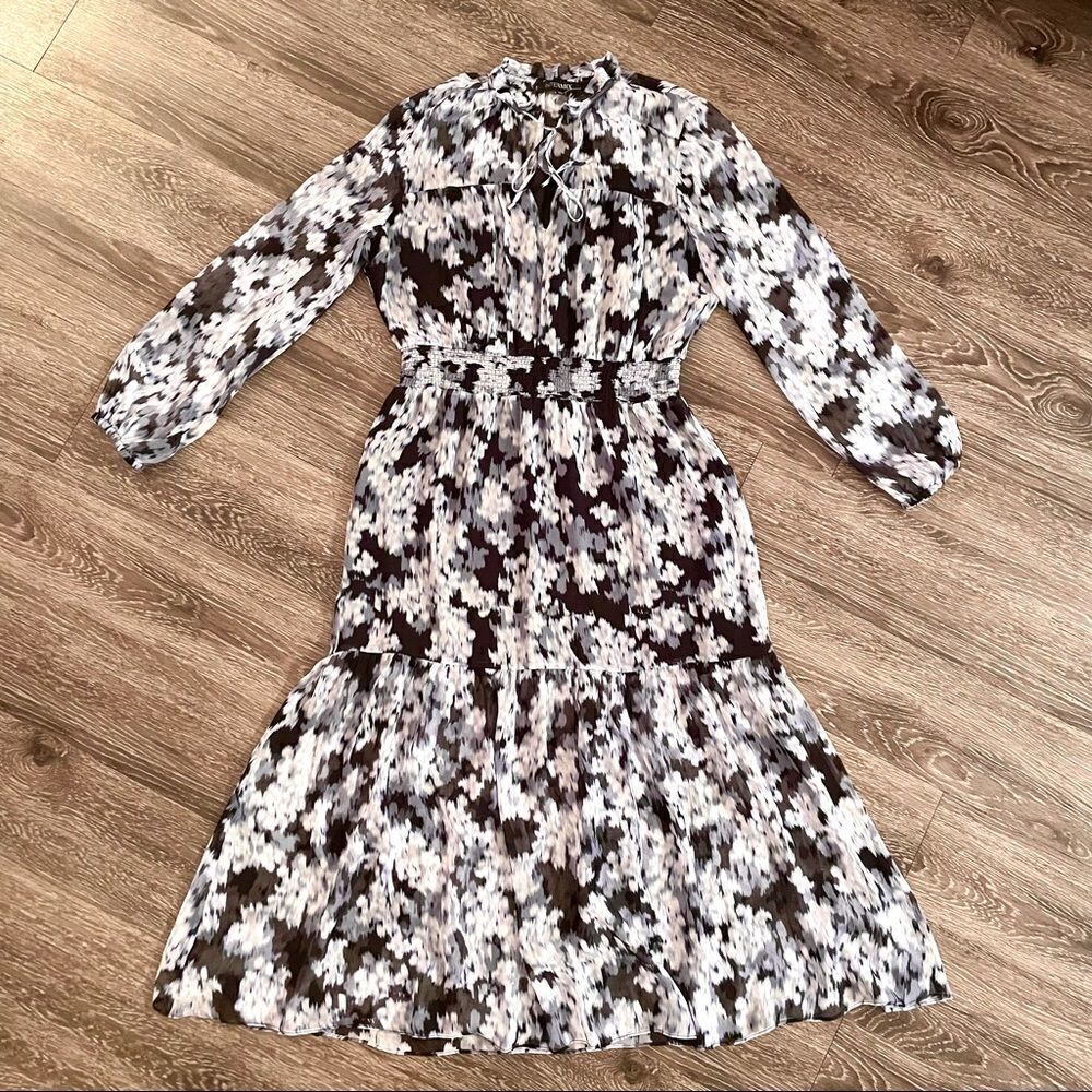 Intermix silk maxi dress nwot